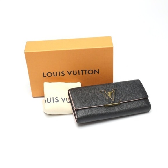 LOUIS VUITTON Black Wallet - Picture 1 of 4